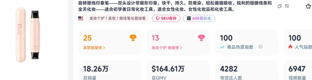 TikTok卖家做“预制美妆”生意,已月入450万+