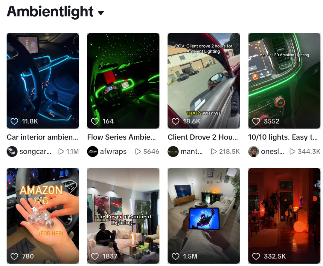 又一款氛围灯硬控老外，7天在TikTok赚了近60万