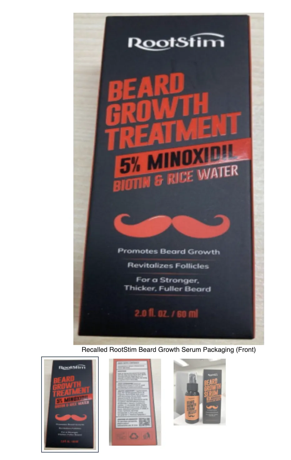 美国CPSC紧急召回约1.7万瓶亚马逊在售胡须生长喷雾