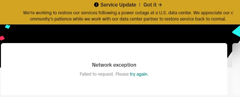 TikTok美区出现大面积报错，卖家销量一夜归零