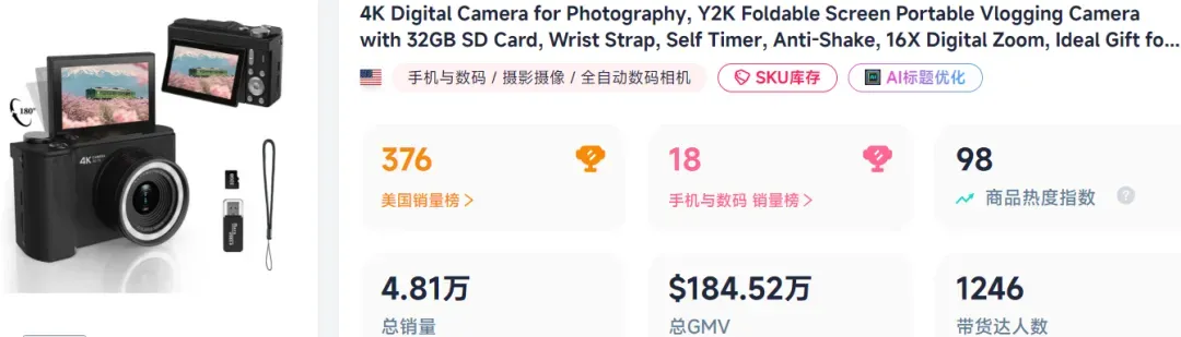 TikTok卖家做“Y2K”生意,单月入账400万+