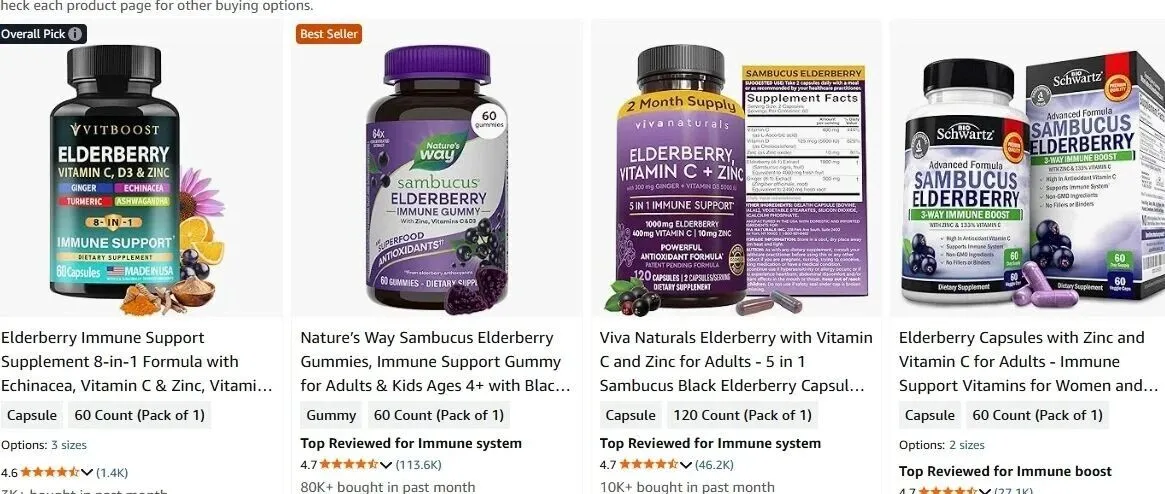 从排名45到首页16位！一款上架半年的免疫补剂，做对了哪一步让自然流量彻底爆发？