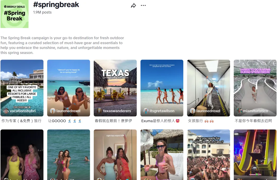 TikTok卖家抢跑海滩经济，一款比基尼月销70w+