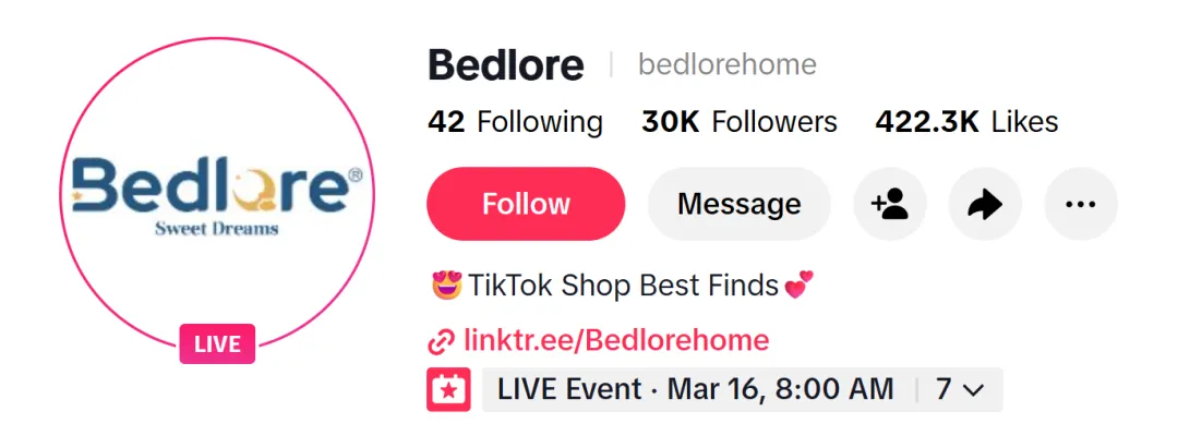 单品赚了2500万+!这个品牌用TikTok把美国人“睡”服了