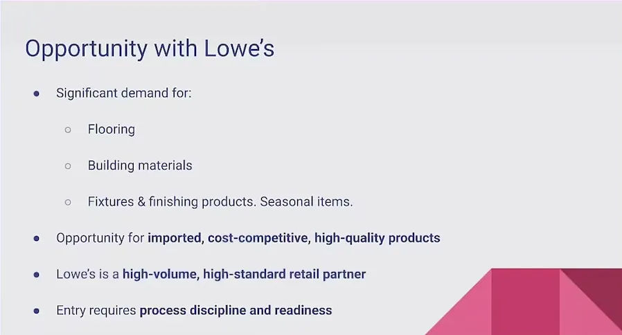 来自 Lowe’s 的一线提醒：真正帮你卖货的，从来不只是 Buyer！