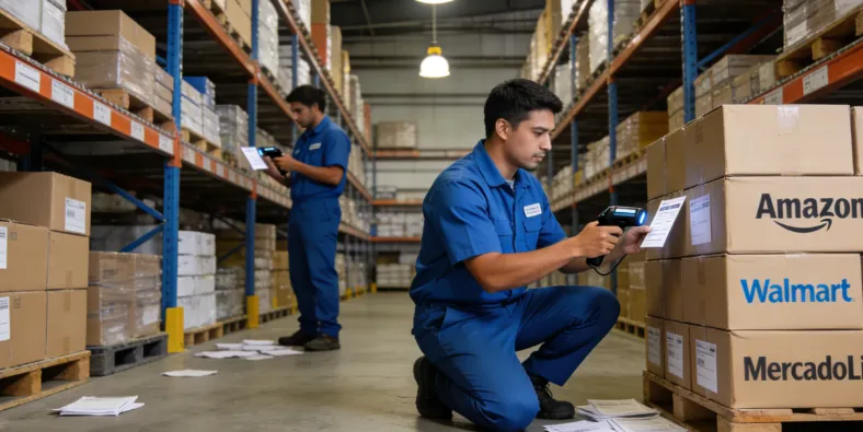 亚马逊 / 沃尔玛 / 美客多移仓换标 + 移仓清点刷新：仓库龄盘活全攻略