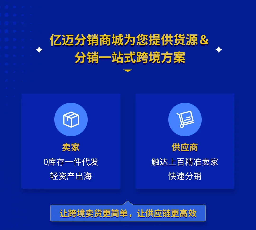 官宣!亿迈分销商城正式上线