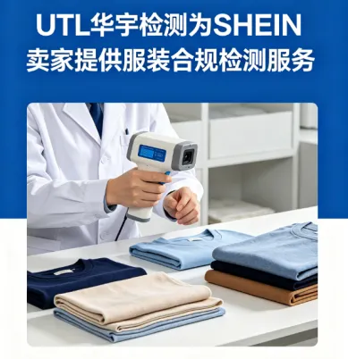 【希音合规护航】UTL华宇检测助力 希音（SHEIN） 卖家轻松搞定成人服装化学检测，无忧上架售卖！