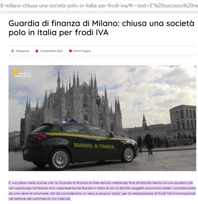 意大利VIES迟迟未激活？问题可能出在税务代表的专业资质上