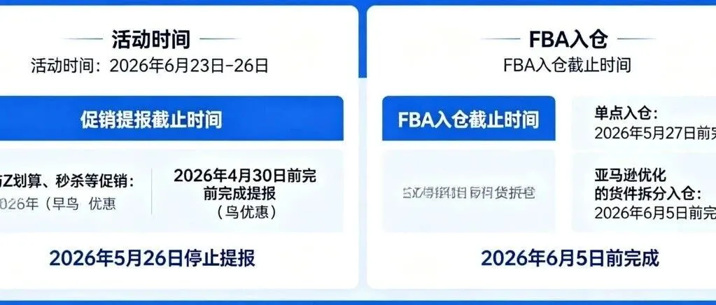 Prime Day规则四项关键调整!今年备货逻辑彻底变了,海外仓成破局关键