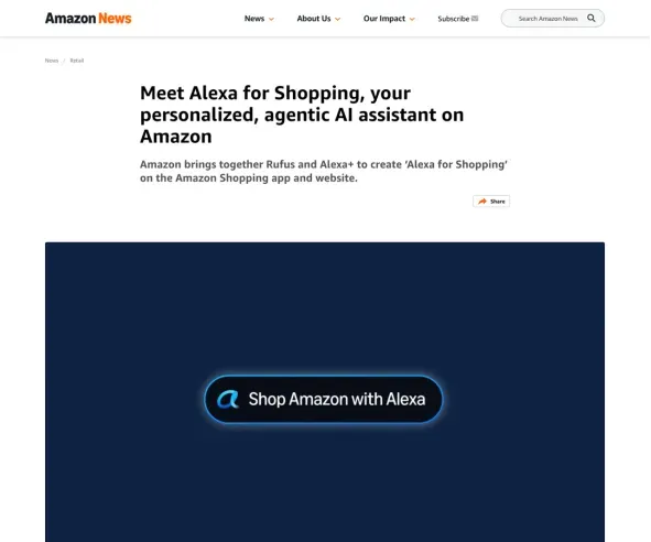 亚马逊 Rufus 关停,Alexa 正式上线:卖家必须读懂的6条新规则