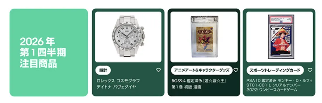 eBay日本26年Q1趋势：手表等高价商品热度上升