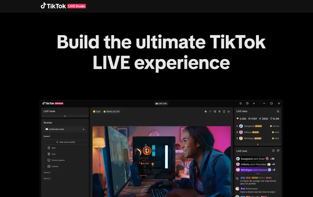 TikTok live