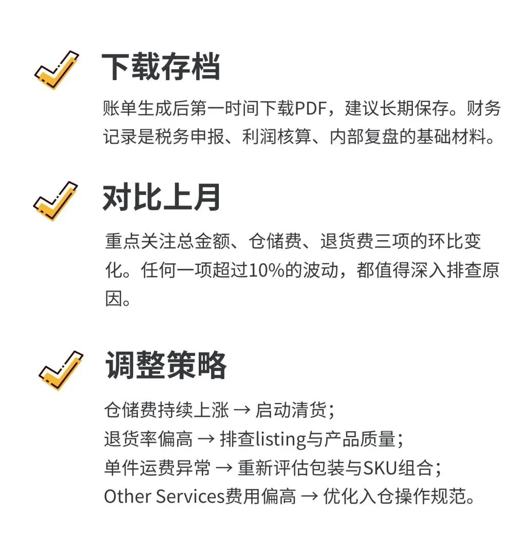 海外仓账单每月都在扣——看懂这9个模块，才知道钱都去哪了！