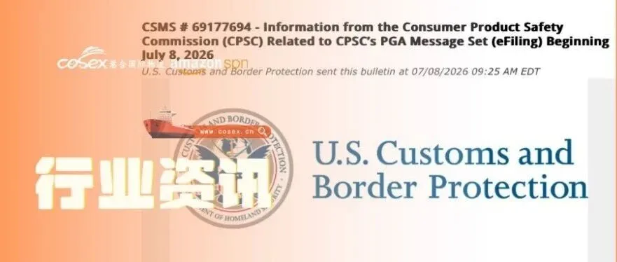 CPSC eFiling新规正式落地:官方缓冲期已明确,合规要点看这里!