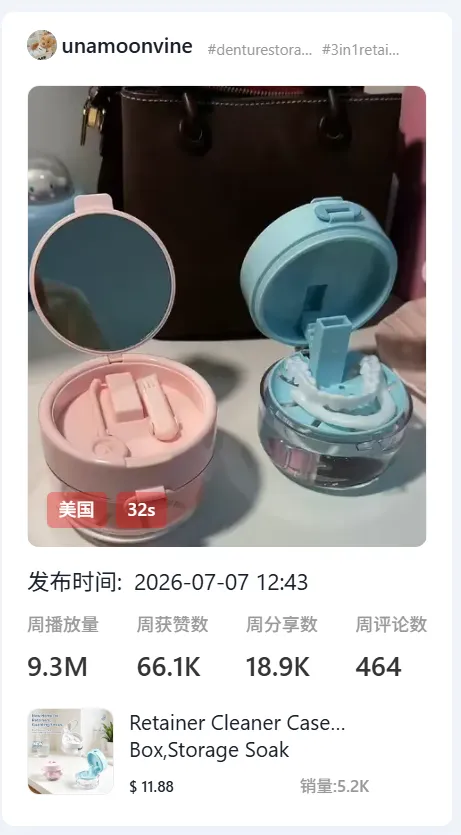 把小众单品卖出仪式感，TikTok千万播放的清洁神器爆卖了50万