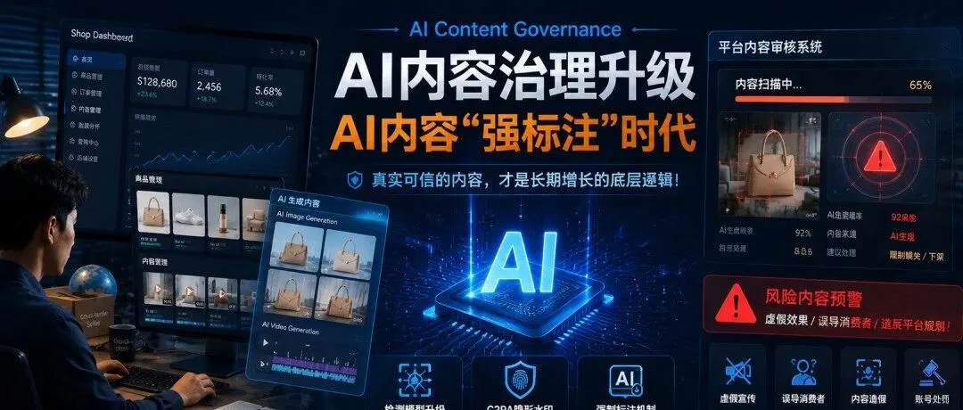 TikTok Shop新规落地:AI内容“强标注”时代