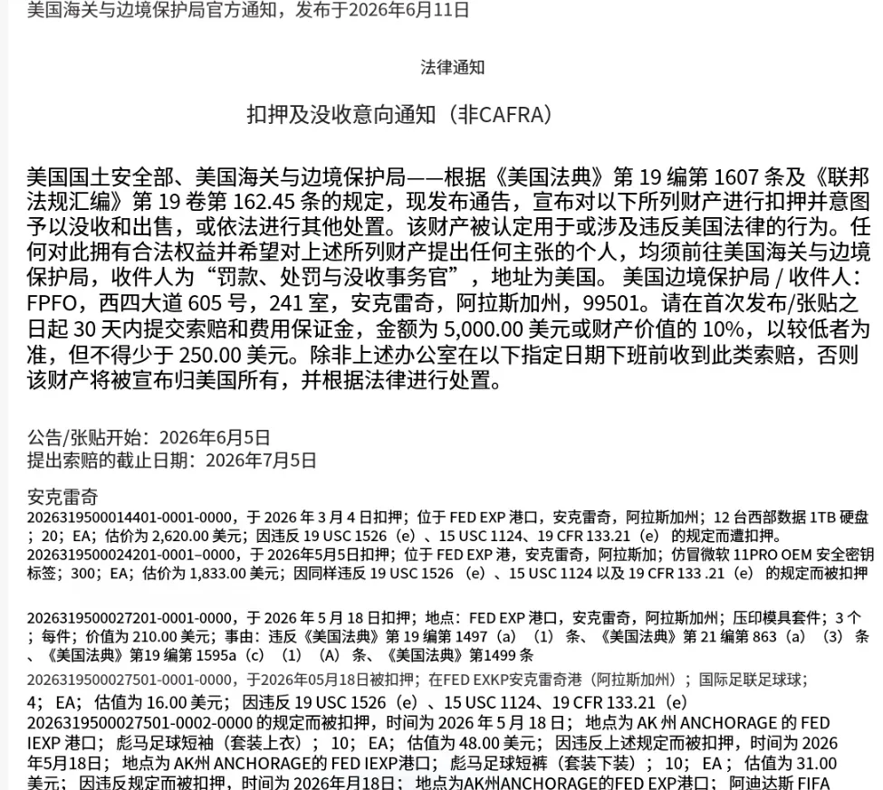 超4万件货物被扣!美国377调查升级,哪些卖家最容易被盯上?