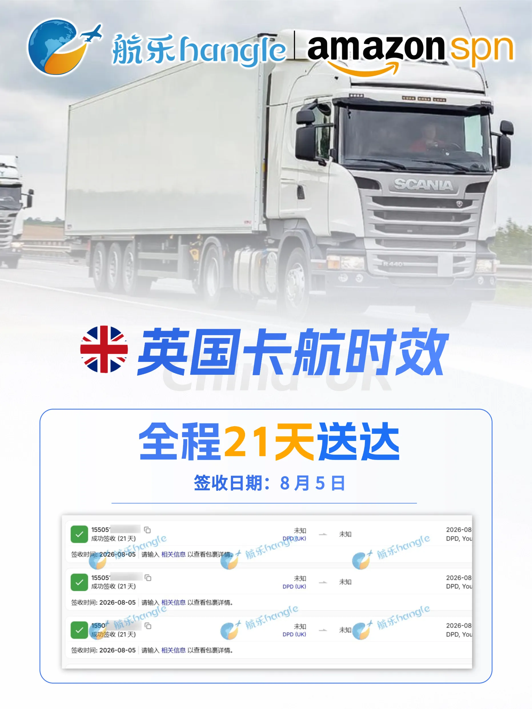 航乐国际  最新渠道时效 2026.8.7