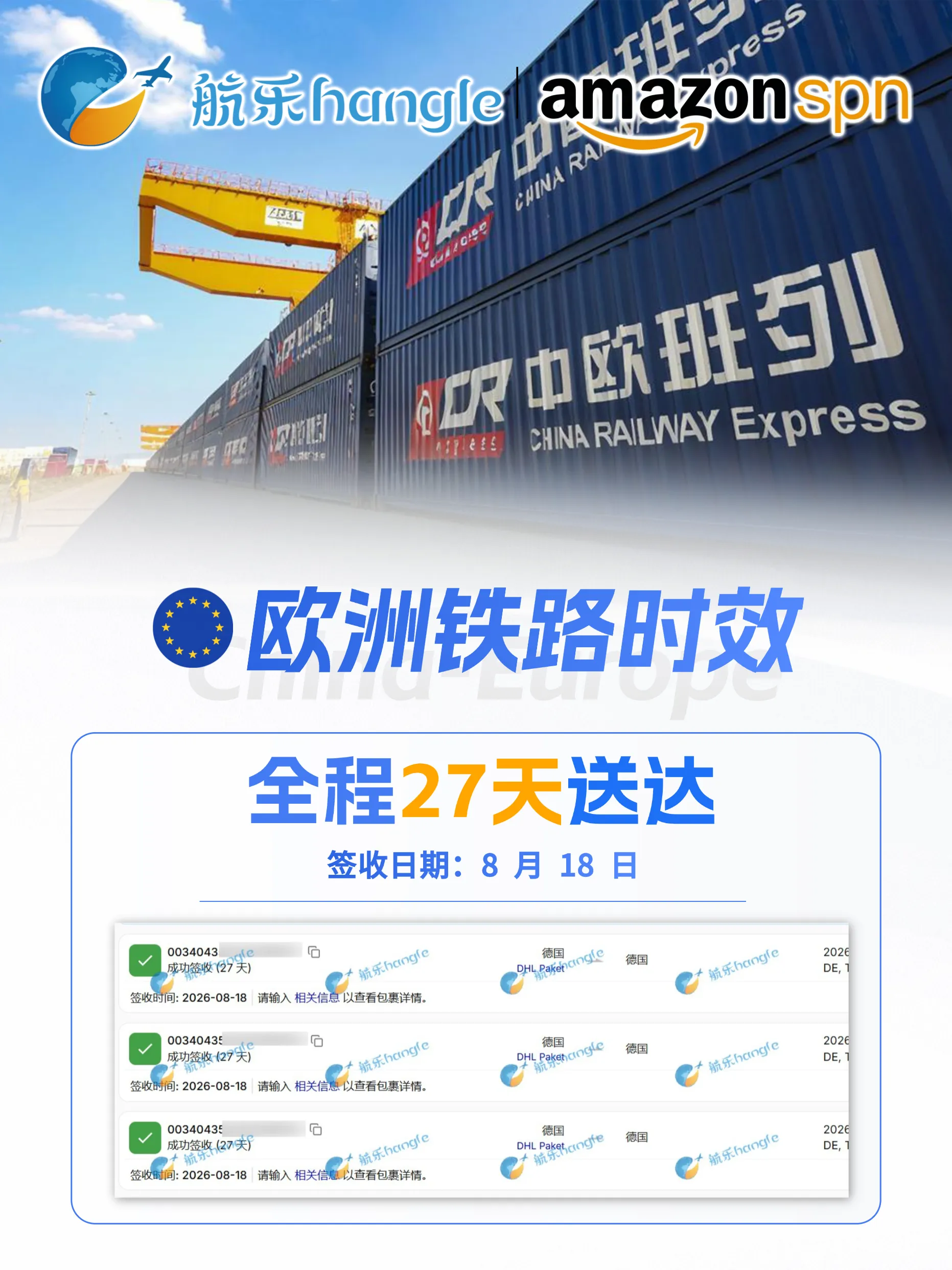 航乐国际物流 最新渠道时效 2026.8.21