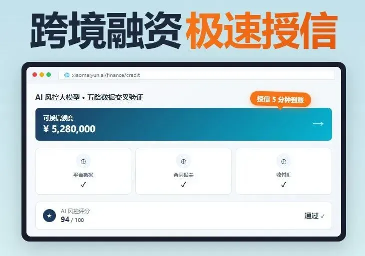 全国首发 | 跨境融资融入transformer架构：上下文贯穿“关汇税运”数据，风控AI秒批40万额度!
