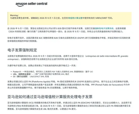 ​VAT抵扣或将作废！法国电子发票新规已生效，你的店铺合规了吗？