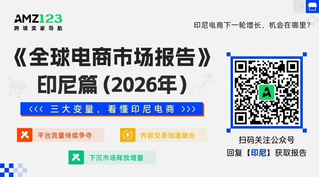 《全球电商市场报告——印尼篇》重磅上线！