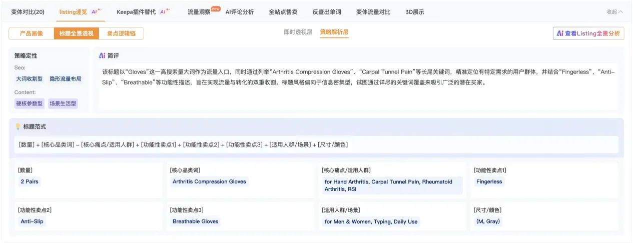 竞品Listing到底值不值得研究?先让 AI 帮你看这3点