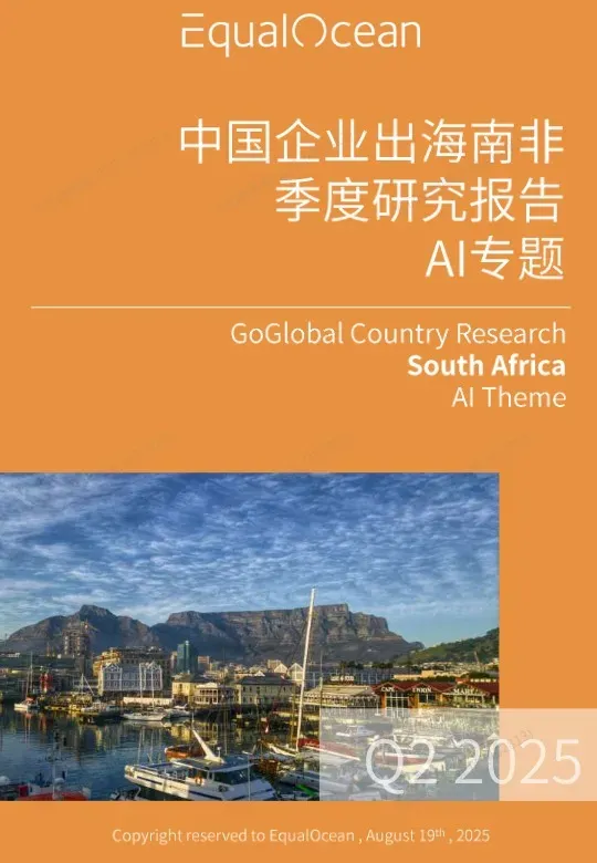 《2025中国AI企业出海系列研究：南非篇》PDF下载