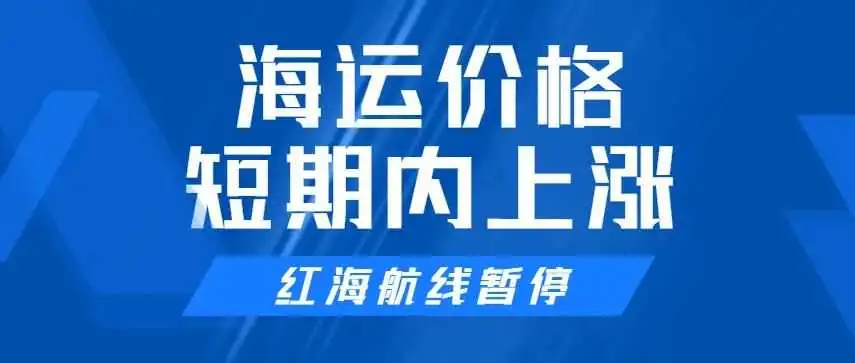 航线暂停运营，海运价格开始暴涨