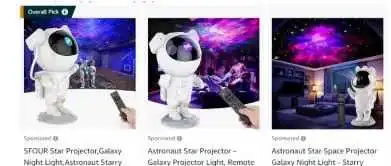 国人卖家起诉!Projection lamp 宇航员投影灯维权!已经发起TRO!