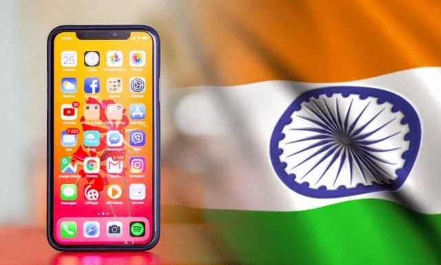 2023年，苹果iPhone在印度的产品价值超过10万亿卢比