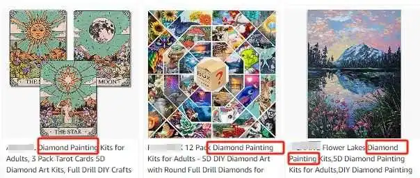 Diamond Painting砖石画和Cree LED科锐灯具，立案维权，速看避雷！！！