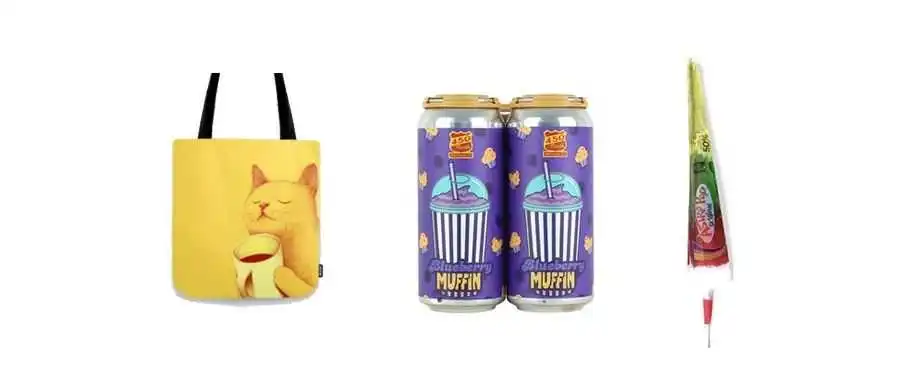 三大品牌权利保护行动:艺术啤酒瓶、Astro Pop糖果、咖啡黄猫