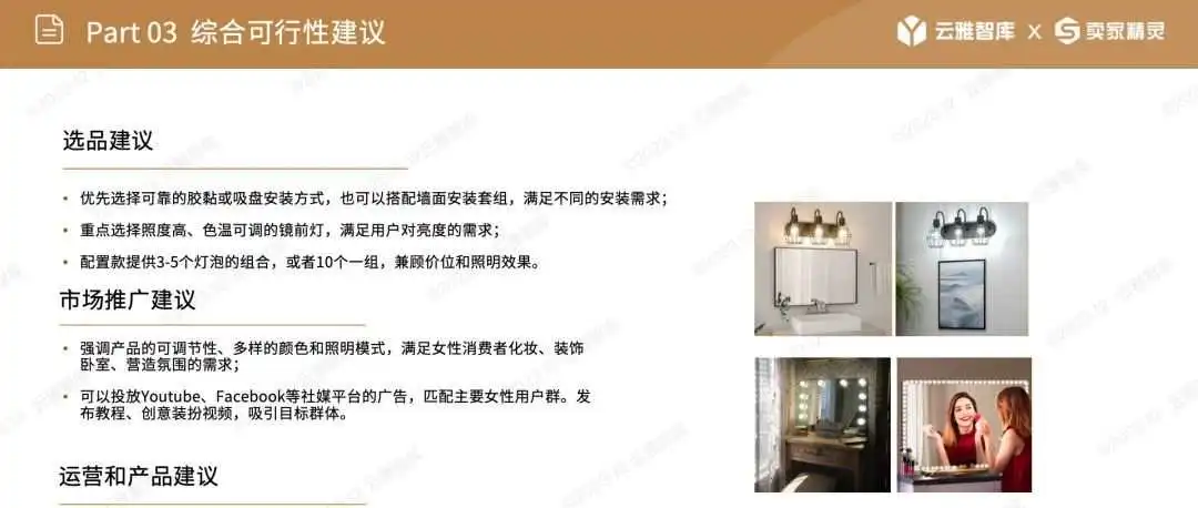 镜前灯年销量超80万+,深受女性喜爱