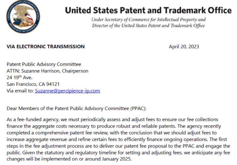 重磅！美国专利费迎来惊人涨幅，USPTO官费大涨48%
