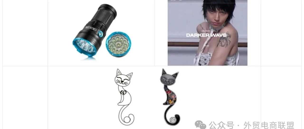 3个案件，Dolls Kill/Cree LED/Yiwu Baimei的“珐琅猫耳环”商标和版权又被代理