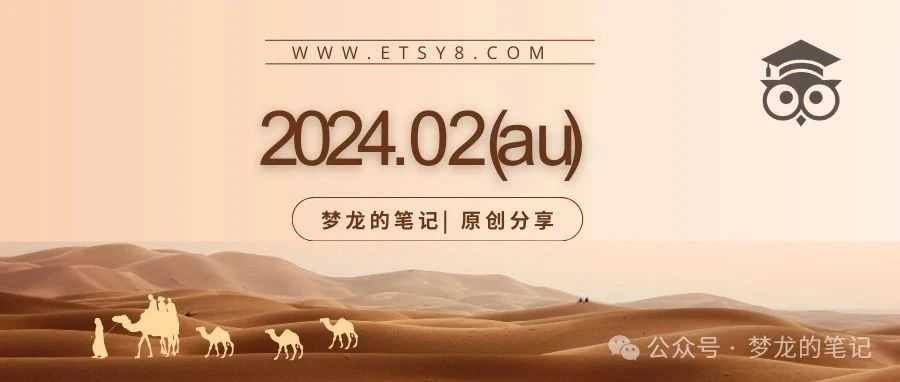 Etsy 平台正在爆单的产品（AU）2024.02