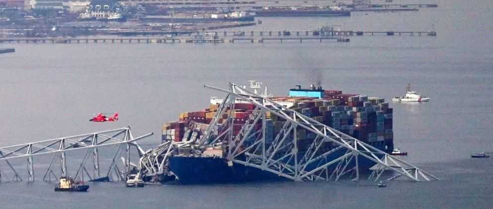 注意丨百余艘船舶无法停靠！美国巴尔的摩大桥倒塌或造成数十亿美元的损失