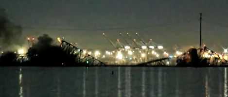 重大事故！集装箱船撞塌美国大桥，曾挂靠国内多个港口