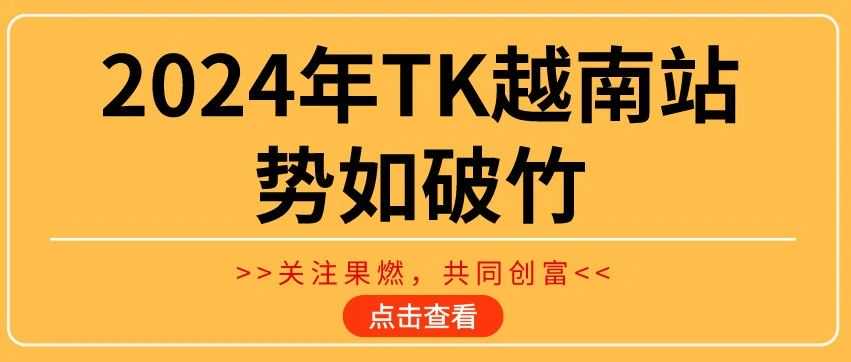 TikTok越南站规模已达205亿美元，卖家数暴涨两倍！