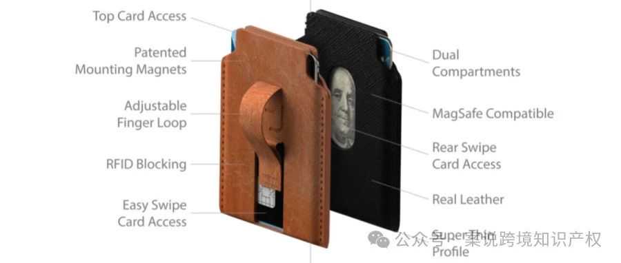 “可附接到手机壳的钱包”在美国市场的（发明专利）侵权预警及规避办法656