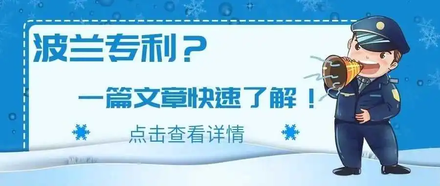 波兰专利?一篇文章快速了解!