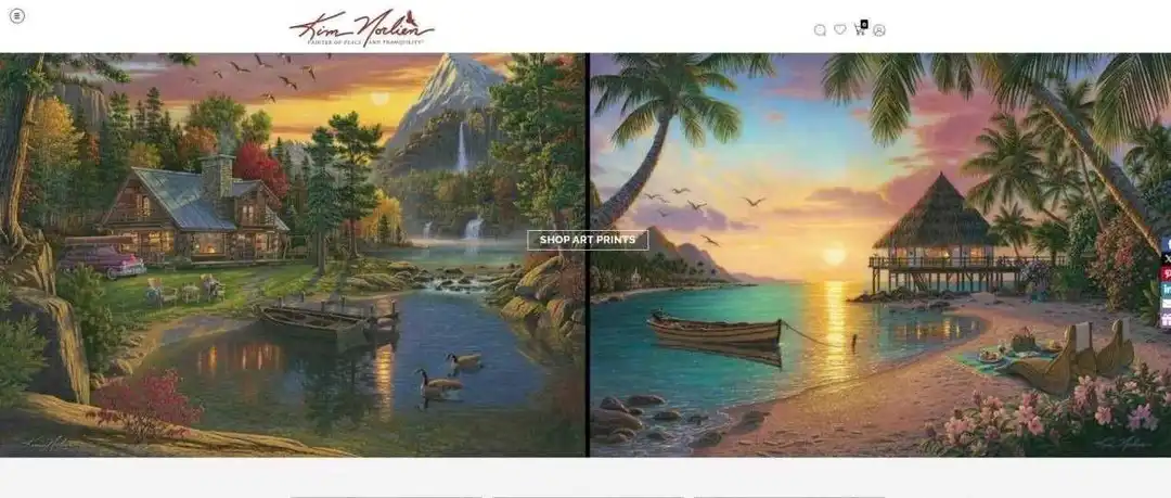 版权画近期火热维权,Keith代理-Kim Alan Norlien版权画&Jeremiah David Morelli版权画!