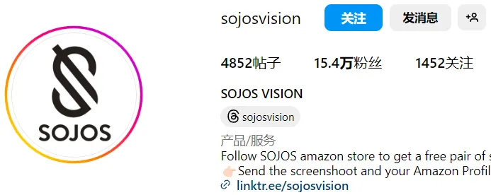 Y2K热潮，独立站SOJOS太阳镜新风尚！合作大量KOL在社媒平台引领时尚潮流！