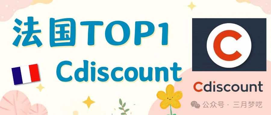 【法国TOP1】热门电商平台Cdiscount每月10W没什么问题！现在不入局？还等什么时候？