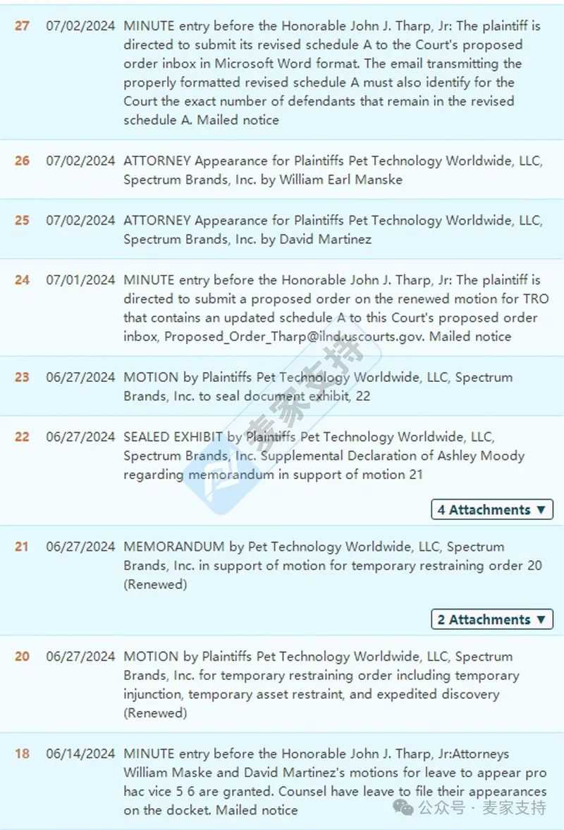24-cv-04849，宠物用品卖家小心，Spectrum Brands脱毛工具正维权