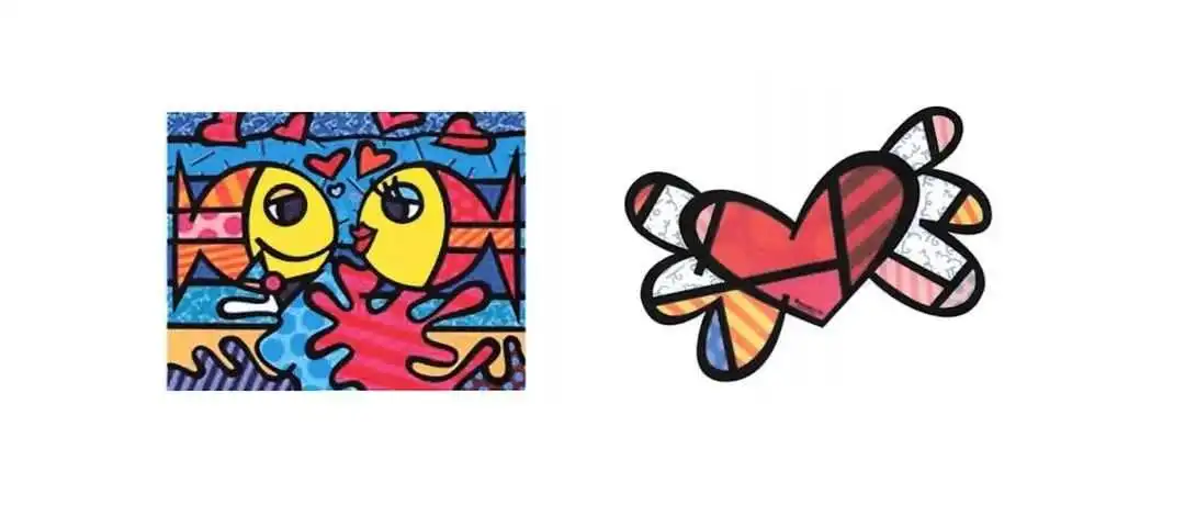 【侵权快讯】连发两案!HSP代理ROMERO BRITTO商标+版权发案,这些文字和图案都不能用!
