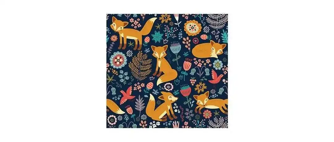 【侵权快讯】连发三案!这张狐狸与花的插画不能再卖了,速排查下架并提现!