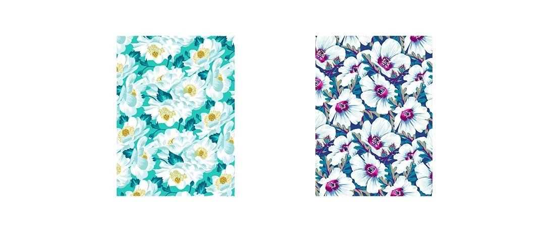 【侵权快讯】新年新版权!Keith代理Andrea Alice Muller热带印花插画连发三案,速排查下架!